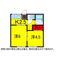 佐倉駅 徒歩8分 2階の物件間取画像